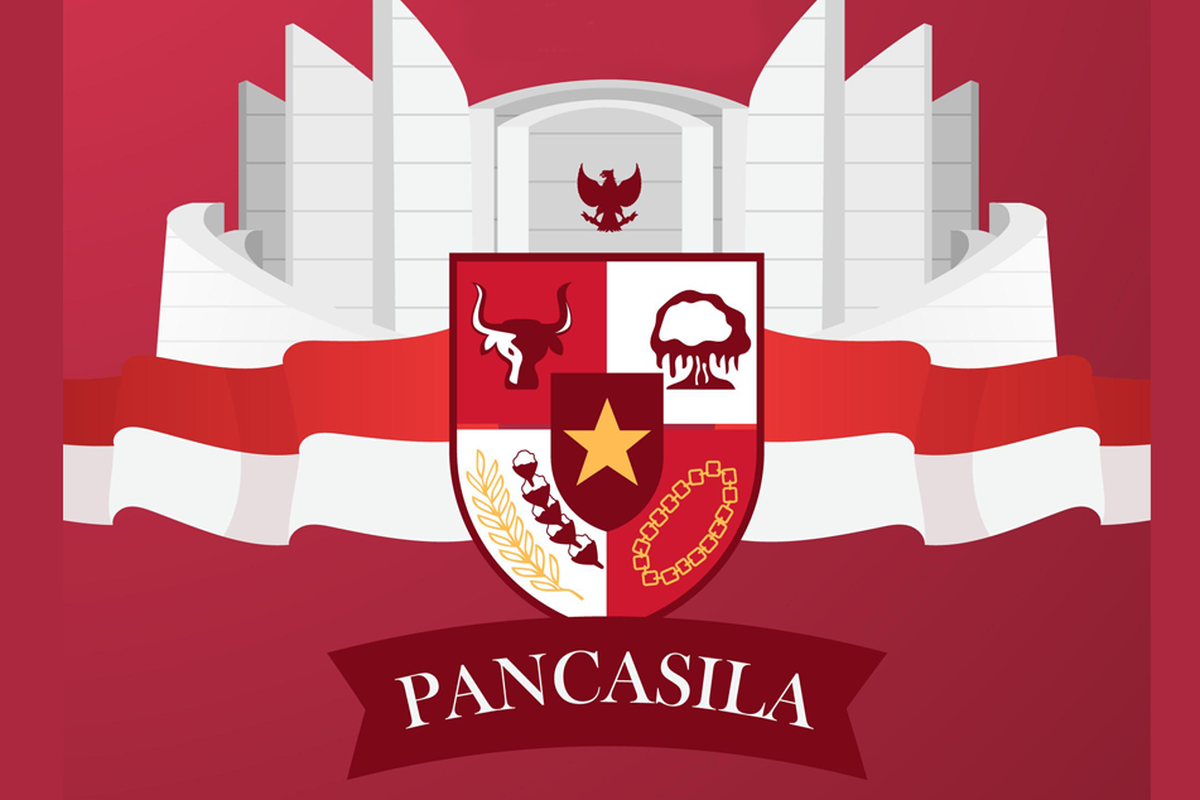 Ilustrasi Pancasila