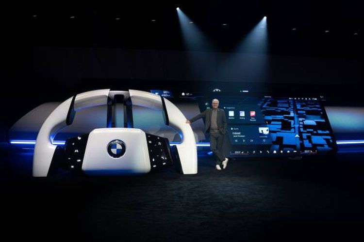 BMW Panoramic Vision di Consumer Electronics Show (CES) 2025