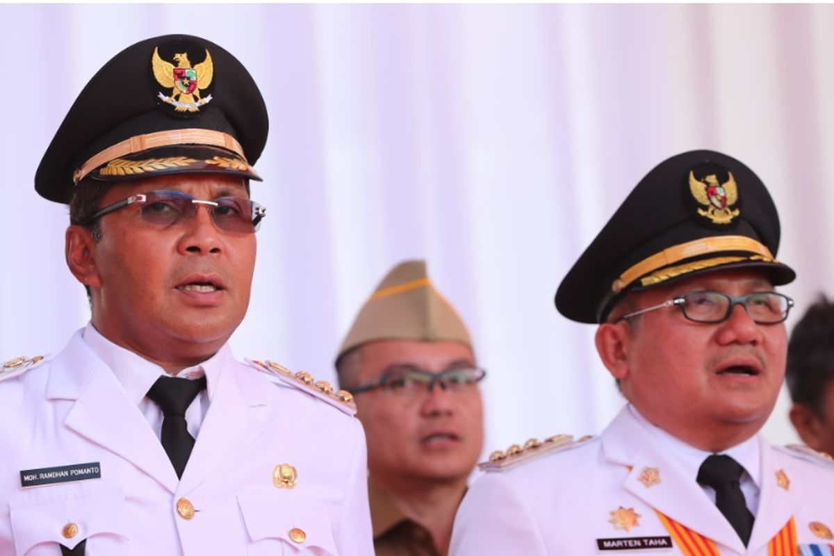 Wali kota Makassar Mohammad Ramdhan Pomanto menerima predikat Makassar sebagai kota terbaik secara nasional Laporan Penyelenggaraan Pemerintah Daerah (LPPD), Rabu (25/4/2019).