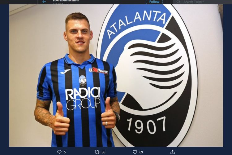 Martin Skrtel memutuskan untuk mengakhirh kontraknya dengan Atalanta.