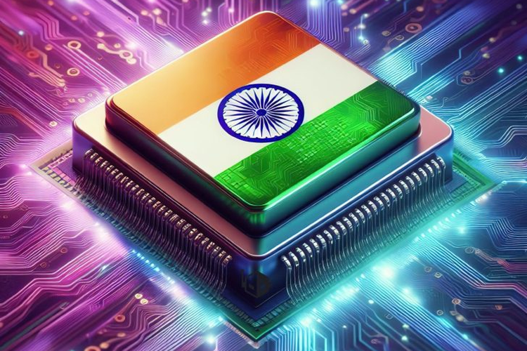 Ilustrasi dari AI yang menggambarkan India bakal merilis chip AI pertamanya yang dikembangkan secara internal oleh pemain lokal, Ola Electric.