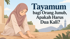 Tayamum bagi Orang Junub, Apakah Harus Dua Kali?