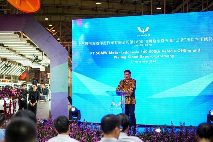 PT SGMW Motor Indonesia (Wuling) telah mencatat angka produksi 160.000 unit kendaraan dari pabrik Wuling Cikarang