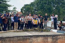Tinjau Jembatan Kemang Pratama yang Ambles, AHY Minta Perbaikan Dimulai Sore Ini