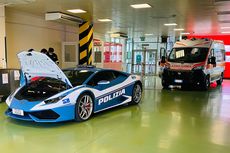 Polisi Italia Antar Ginjal dengan Lamborghini agar Cepat Sampai