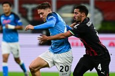HT Milan Vs Napoli: 11 Tembakan Rossoneri Gagal Berbuah Gol, Skor 0-0