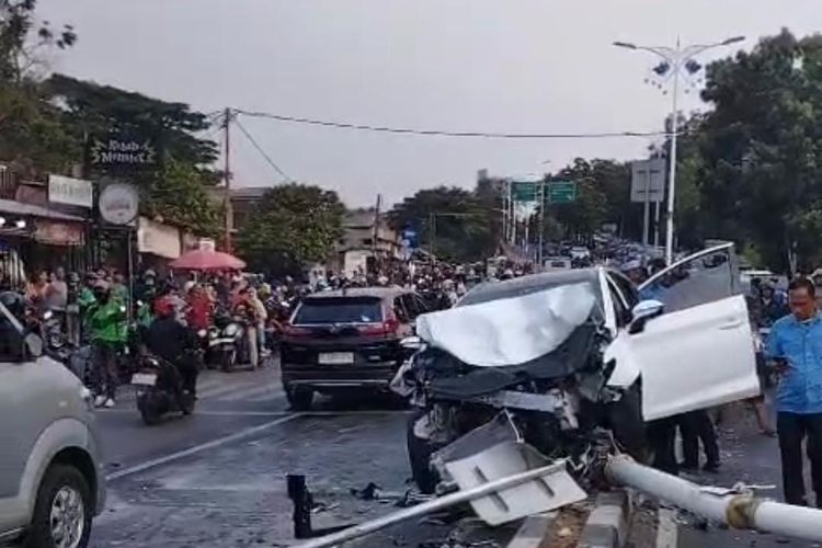 Cerita Saksi Kecelakaan Beruntun di Kembangan: Mobil BYD Ngebut Saat Jalan Menurun