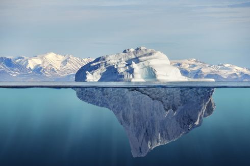 Gunung Es Seberat 1 Triliun Ton Hanyut di Antartika