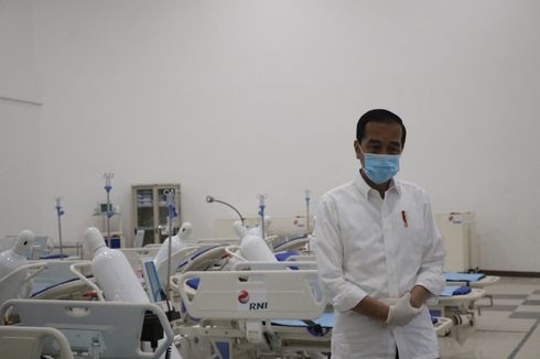 Resmikan RS Darurat Covid-19, Presiden Jokowi Harap Sore Ini Sudah bisa Terima Pasien 
