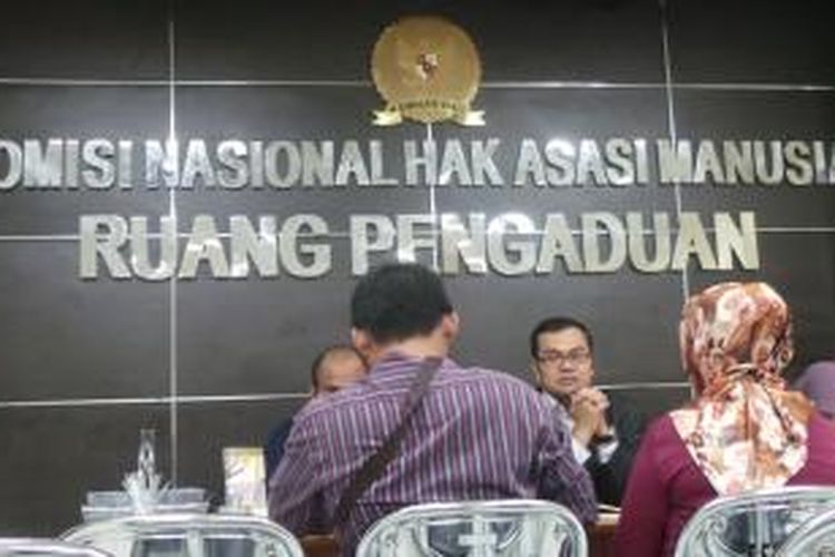 Ruang pengaduan Komisi Nasional Hak Asasi Manusia (Komnas HAM).