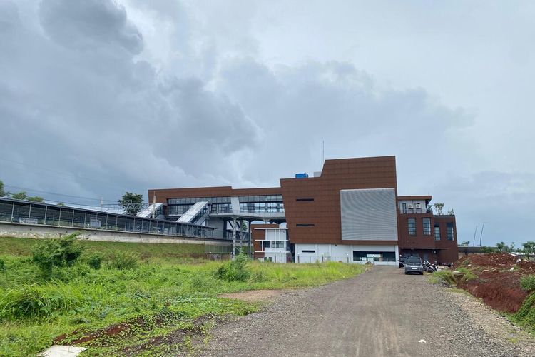 Stasiun Jatake di Kawasan Bumi Serpong Damai (BSD) yang ditargetkan beroperasi Januari 2026.