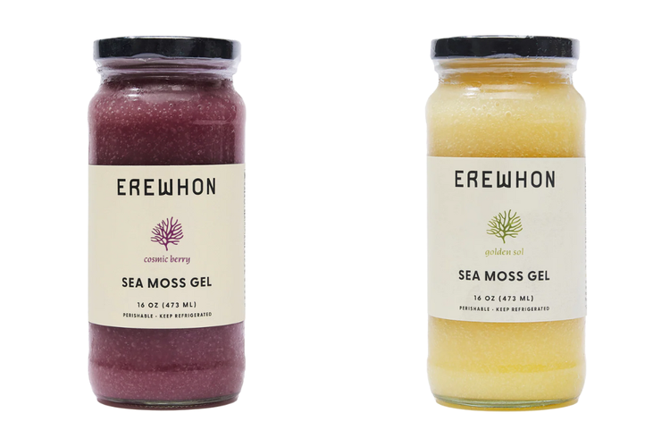 Ilustrasi sea moss gel dari Erewhon.