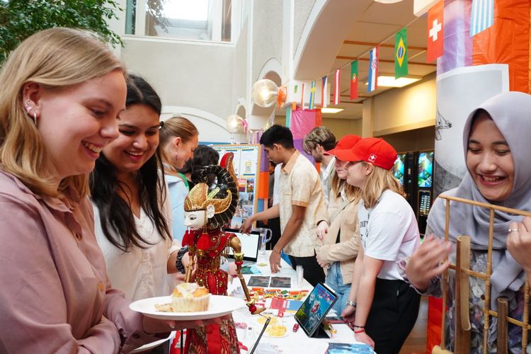 Festival pelajar di Swedia.