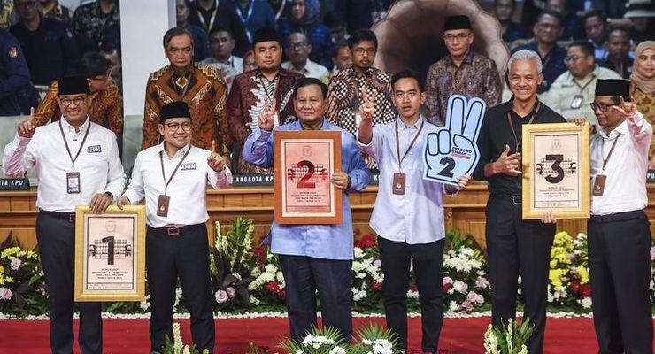 Hasil Pilpres 2024: Prabowo-Gibran Resmi Menang 96.214.691 Suara