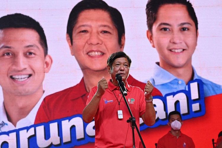 Ferdinand Marcos Jr., the son, and namesake of the ousted dictator looks set for a comprehensive victory in Monday's presidential election in the Philippines.