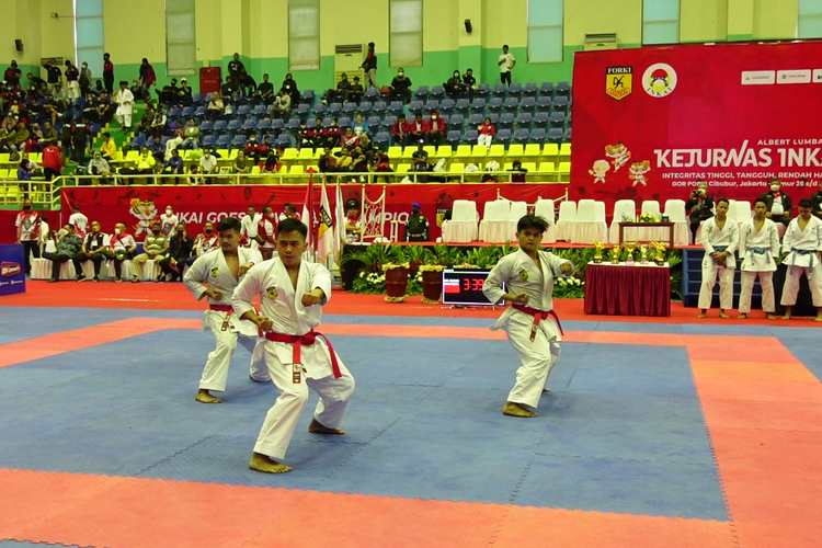 Melalui kejuaraan nasional (kejurnas)bertajuk ALT Cup IV 2022, perguruan bela diri karate Institut Karate-Do Indonesia (Inkai) mencari calon atlet nasional.