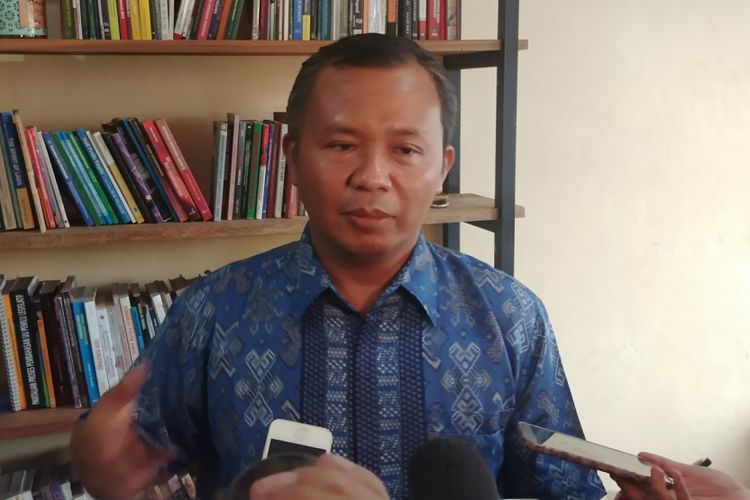 Wakil Sekjen PAN Fikri Yasin di Jakarta, Jumat (12/1/2018)