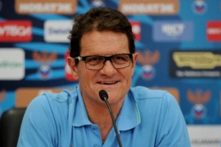 Pelatih tim nasional Rusia, Fabio Capello.