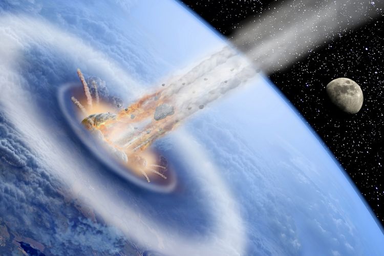 Ilustrasi asteroid