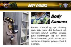 Mengenal Body Camera Anggota PJR yang Dilengkapi Fitur GPS hingga Emergency Button