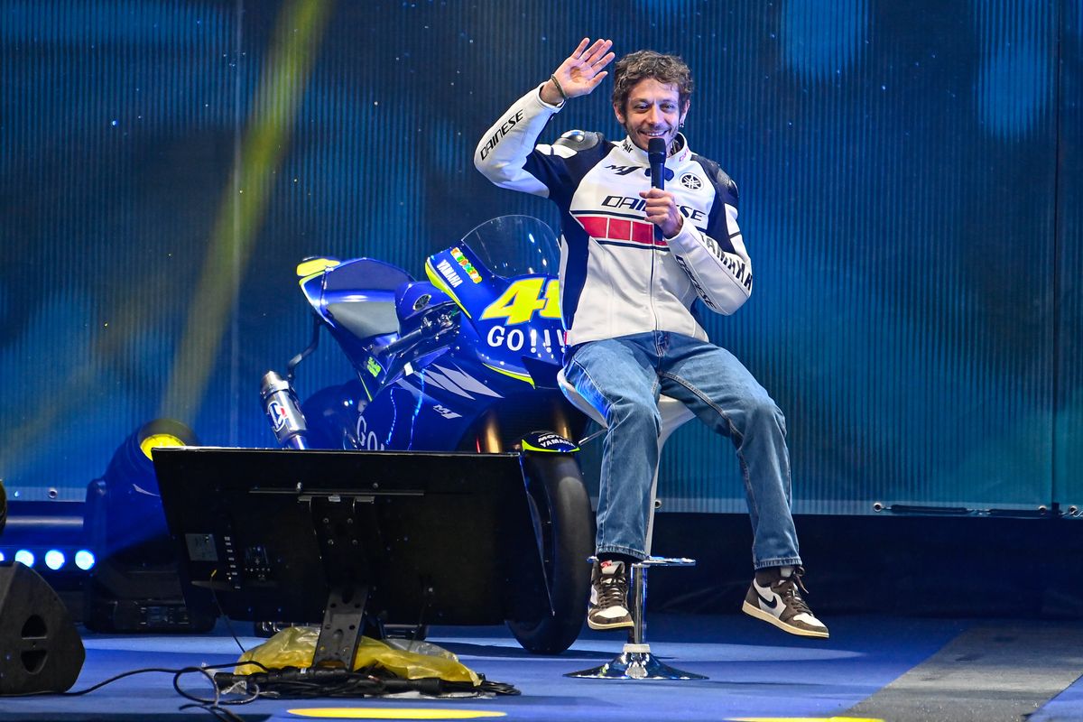 Valentino Rossi resmi jadi Duta Merek Yamaha