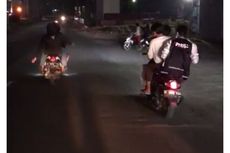 Viral, Video Sekelompok Pemuda Ngebut Naik Motor Sambil Bawa Celurit di Bekasi 