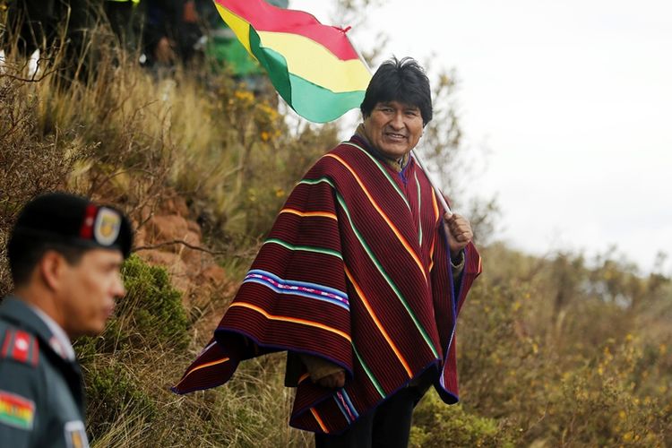 Presiden Bolivia Evo Morales.