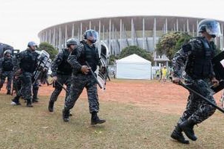 Tentara Brasil siap amankan Piala Dunia 2014