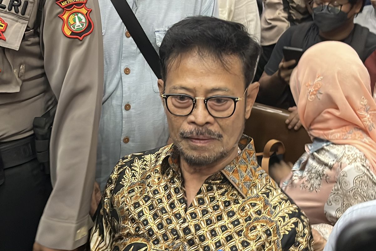 Deret foya-foya SYL dan keluarga pakai uang Kementan.
