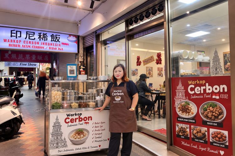 Kisah Tati: Dari PMI, Kini Bawa Bubur Cirebon ke Jantung Kota Taipei