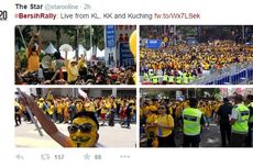 Ribuan Orang Unjuk Rasa di Kuala Lumpur Desak PM Najib  Mundur