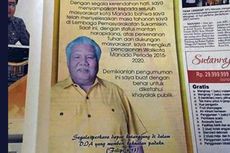 Lewat Iklan di Koran, Mantan Napi Ungkapkan Niat Bertarung di Pilkada