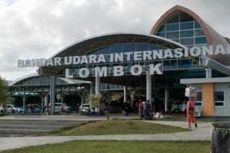 Bandara Internasional Lombok, Nusa Tenggara Barat.