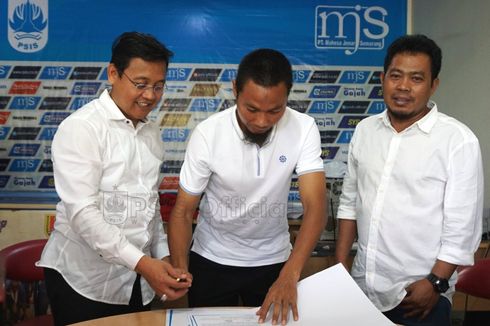 Muhammad Ridwan Resmi Perkuat Kembali PSIS Semarang