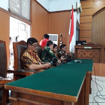 Pihak kuasa hukum Setya Novanto dalam sidang praperadilan Ketua DPR Setya Novanto melawan KPK di PN Jakarta Selatan, Kamis (30/11/2017).