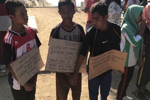 Anak-anak dari Pulau Komodo Tulis Surat untuk Presiden Jokowi