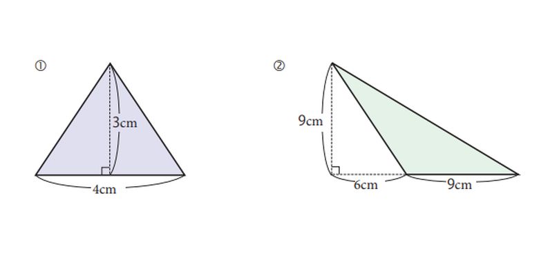 Segitiga sama kaki dan segitiga sembarang
