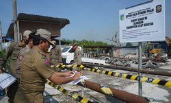 Respons Instruksi Mas Dhito, Satpol PP Kabupaten Kediri Tutup Permanen Usaha Pengecoran Beton di Sumberejo