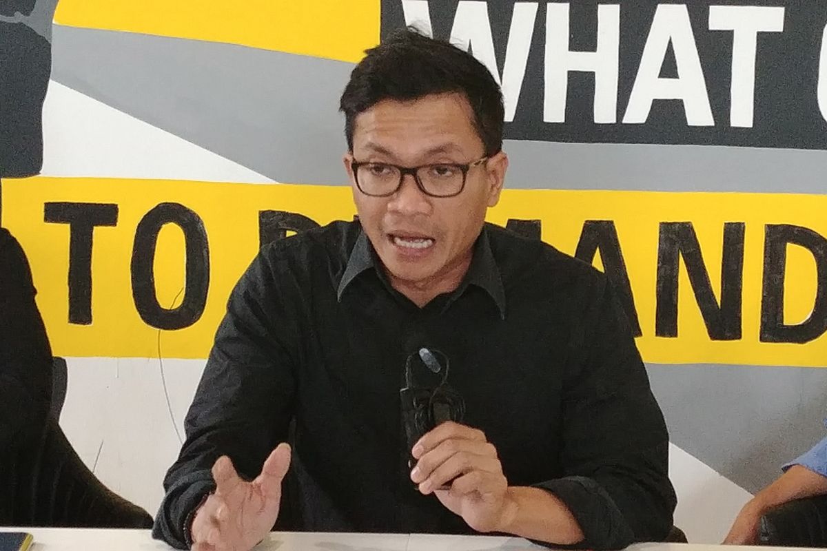 Amnesty International Indonesias Executive Director Usman Hamid. 