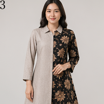Inspirasi 15 model batik tunik kantoran yang stylish, nyaman, dan tetap formal untuk tampilan kerja lebih percaya diri setiap hari.