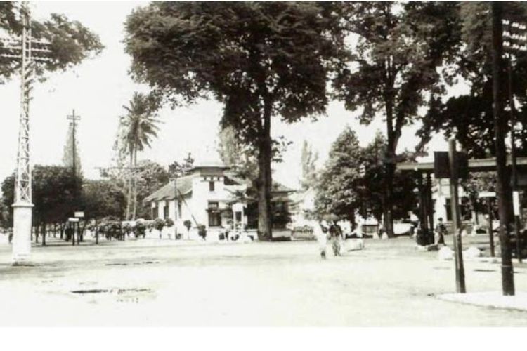 Suasana di Yogyakarta setelah kemerdekaan Indonesia.