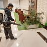 Cegah Penyebaran Corona, Pusat Perbelanjaan di Kota Tangerang Disemprot Disinfektan