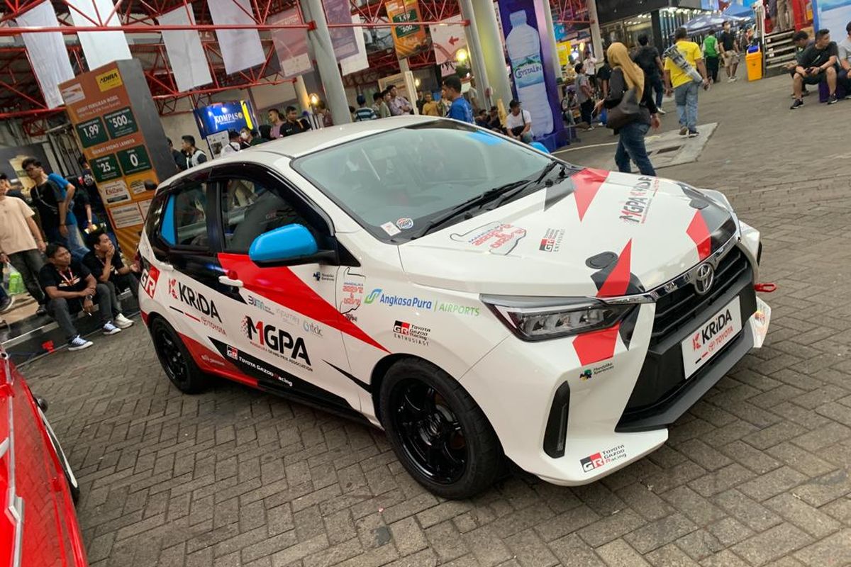 Toyota Agya GR buat Track Day di Sirkuit Mandalika tampil di IIMS 2024