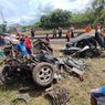 Mobil Ringsek Diterjang Kereta Api di Perlintasan Tanpa Palang Pintu Nganjuk, 2 Tewas