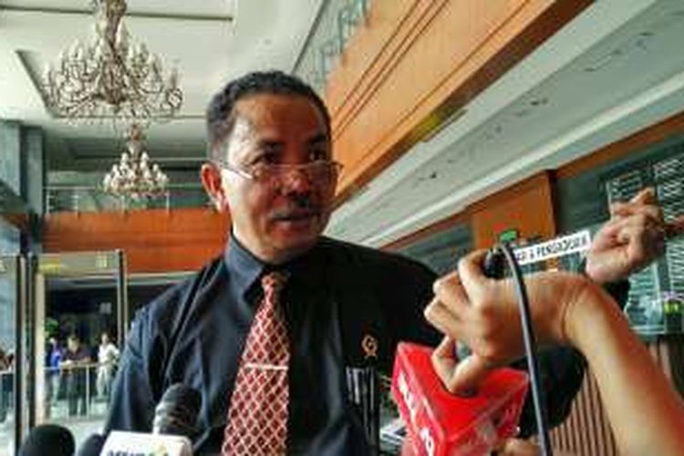 Hakim Binsar Gultom dalam sidang kasus kematian Wayan Mirna Salihin saat ditemui di Pengadilan Negeri Jakarta Pusat, Selasa (20/9/2016).