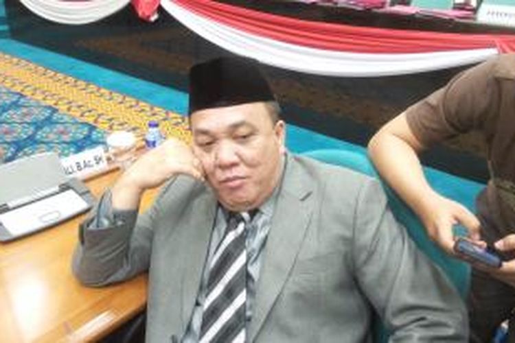 Sekretaris Komisi E DPRD DKI Jakarta Fahmi Zulfikar Hasibuan di Gedung DPRD DKI, Jumat (30/10/2015). Fahmi merupakan anggota Dewan yang namanya disebut dalam surat dakwaan terhadap Alex Usman, terdakwa kasus dugaan korupsi pengadaan UPS pada tahun 2014.