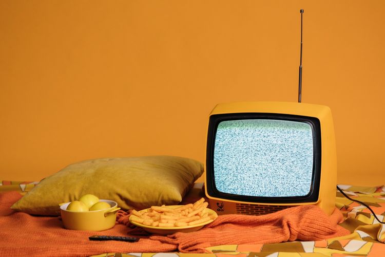 Ilustrasi siaran TV analog yang bakal dimatikan lewat kebijakan ASO.