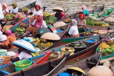 Pasar Terapung Lok Baintan di Kalsel Direvitalisasi 