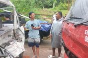 Sopir Pikap Tewas Terjepit Usai Tabrakan dengan Truk Tangki Pertamina di Baubau