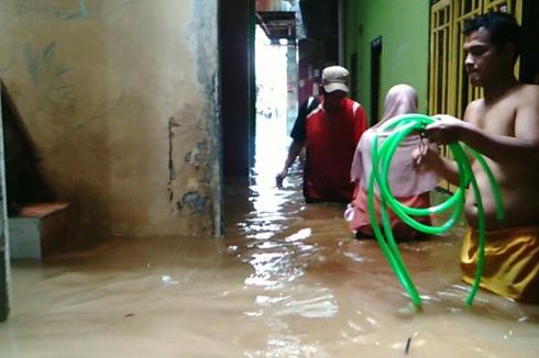 Curah Hujan Tinggi, Sebanyak 7.788 Jiwa Terendam Banjir di Jakarta